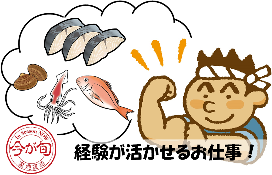 【岩塚】鮮魚部門・時給1300円・交通費支給 イメージ