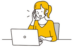 テレアポ／電話でのご案内スタッフ／ノルマなし／契約対応なし イメージ